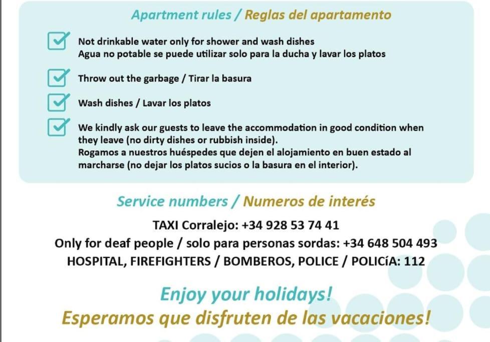 Apartament New Tamarindo La Ola Corralejo Zewnętrze zdjęcie